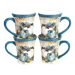 Certified International Harvest Gathering 4-pc. Mug Set