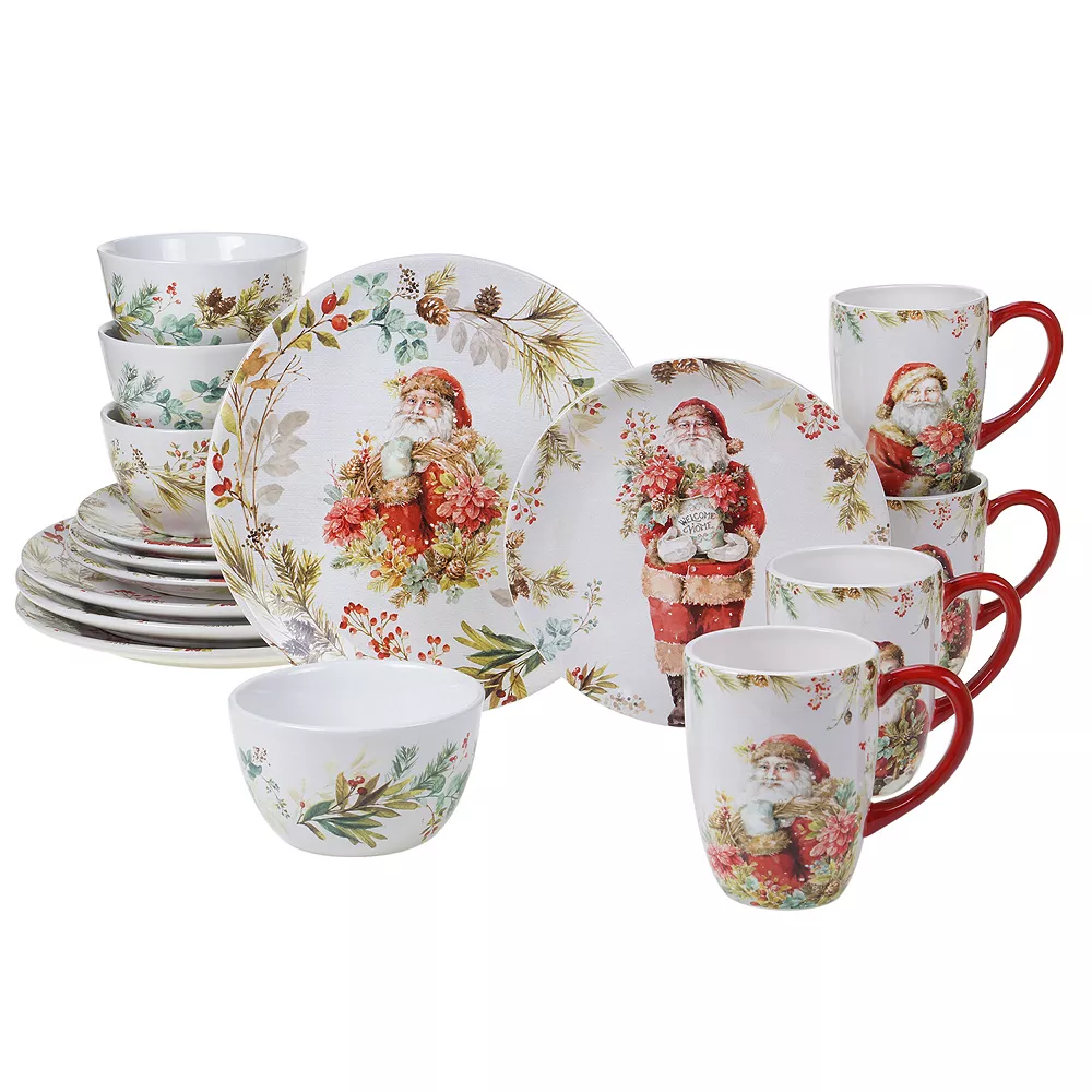 Certified International Christmas Story 16-pc. Dinnerware Set 1 Certified International Christmas Story 16-pc. Dinnerware Set