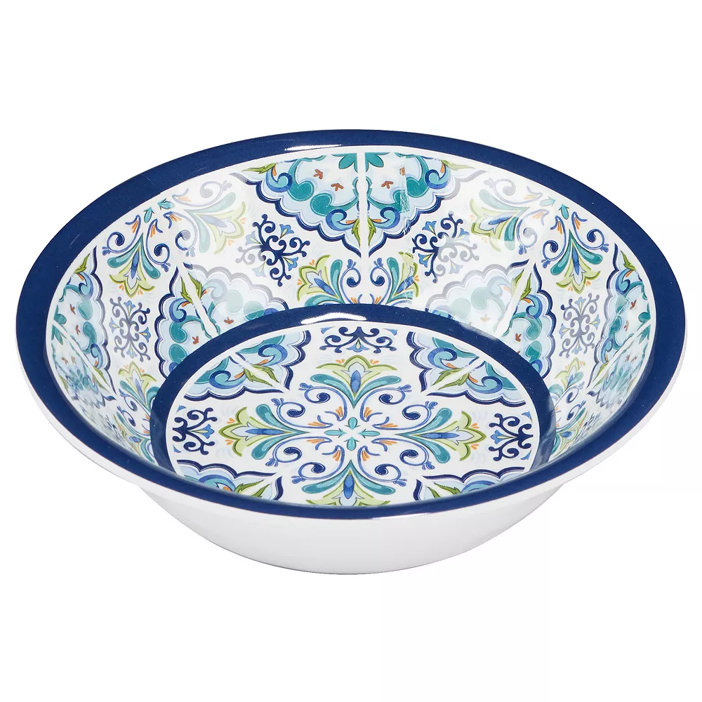 Certified International Mosaic 12-pc. Melamine Dinnerware Set 2 Certified International Mosaic 12-pc. Melamine Dinnerware Set - Image 2
