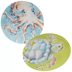 Certified International Deep Sea 2-pc. Melamine Platter Set