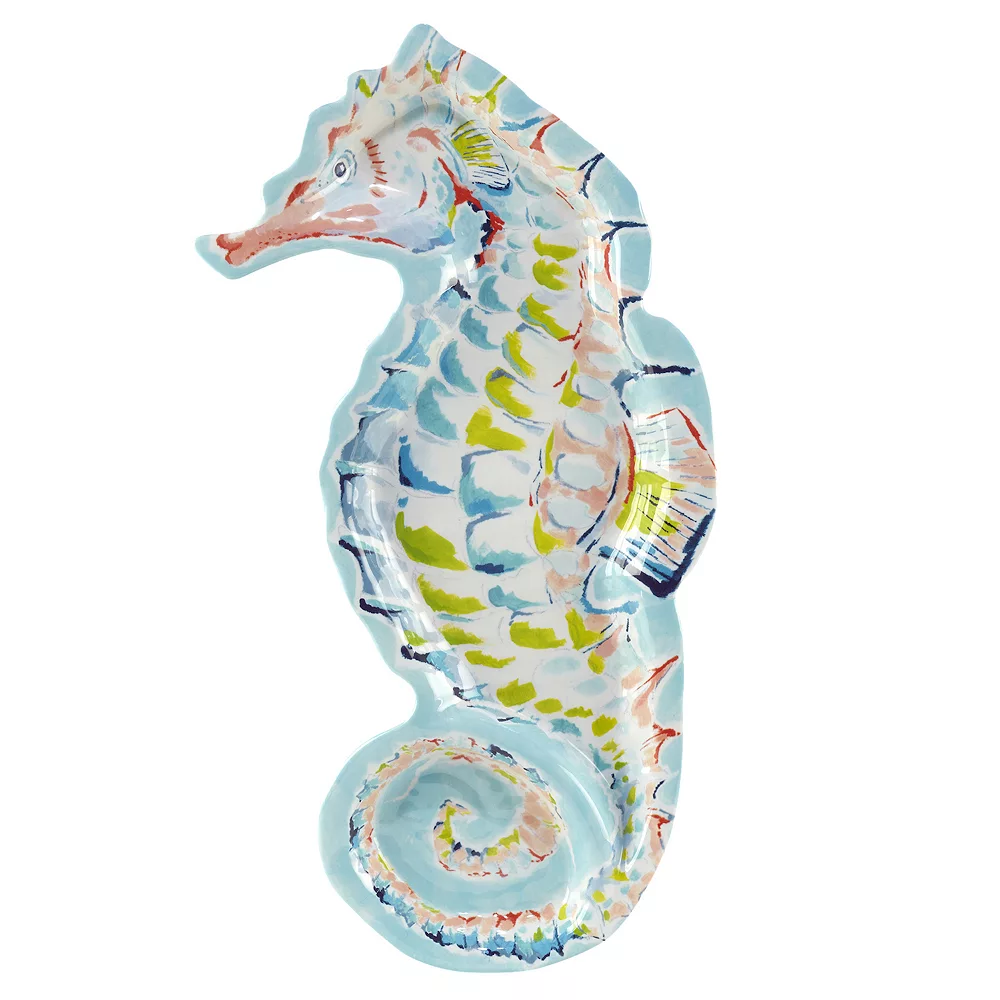 Certified International Deep Sea 2-pc. Melamine Hostess Set 2 Certified International Deep Sea 2-pc. Melamine Hostess Set - Image 2