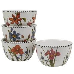 Certified International Botanical Floral 16-pc. Dinnerware Set -Certified shop 4987873 ALT6