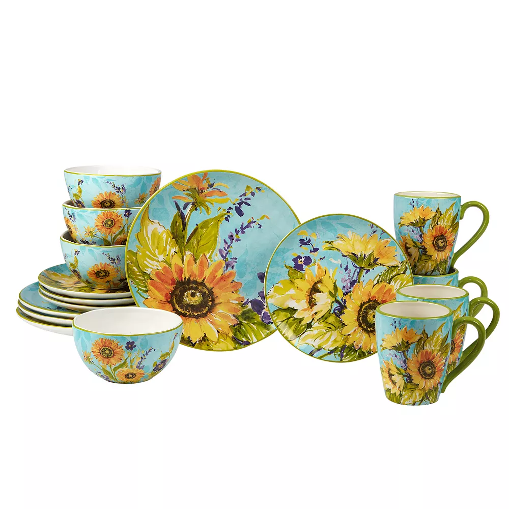 Certified International Sun Garden 16-pc. Dinnerware Set 1 Certified International Sun Garden 16-pc. Dinnerware Set