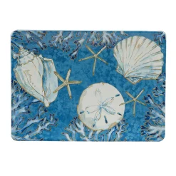 Alternative view of Certified International Playa Shells Rectangle Platter
