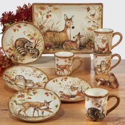 Certified International Pine Forest 16-pc. Dinnerware Set 8 Certified International Pine Forest 16-pc. Dinnerware Set -Certified shop 4988037 ALT2