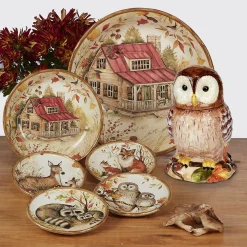 Certified International Pine Forest 16-pc. Dinnerware Set 9 Certified International Pine Forest 16-pc. Dinnerware Set -Certified shop 4988037 ALT3