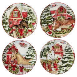 Certified International Homestead Christmas 16-pc. Dinnerware Set 6 Certified International Homestead Christmas 16-pc. Dinnerware Set -Certified shop 5178474 ALT2