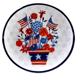 Alternative view of Certified International Stars & Stripe 2-pc. Platter Set