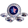 Certified International Stars & Strips 5-pc. Salad Serve Set