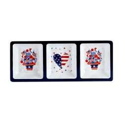 Certified International Stars & Stripe 3-pc. Hostess Set 6 Certified International Stars & Stripe 3-pc. Hostess Set -Certified shop 5623289 ALT2