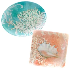 Front Page 25 Certified International Inspired Coast 2-pc. Platter Set