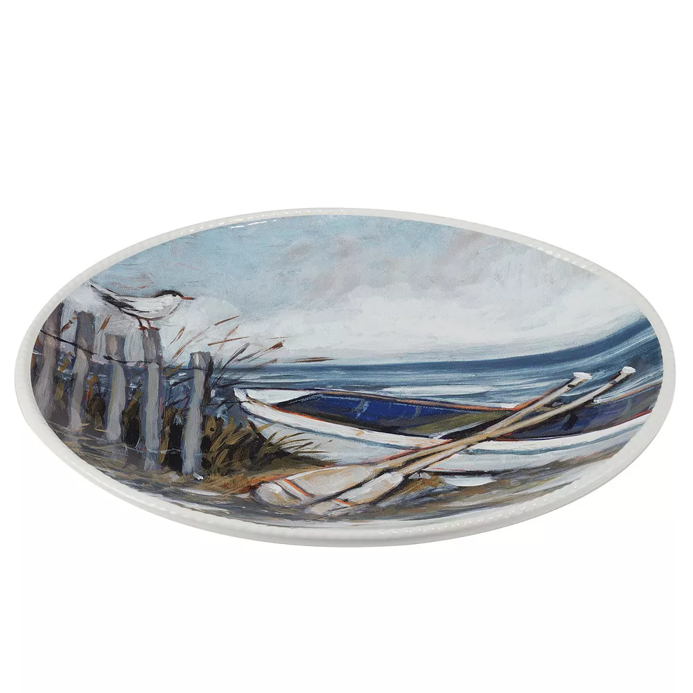 Certified International Shorebirds Round Platter 1 Certified International Shorebirds Round Platter