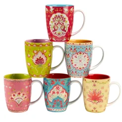Certified International Francesca 6-pc. Mug Set