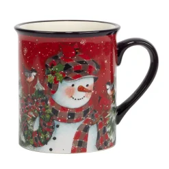 Certified International Christmas Lodge Snowman 4-pc. Mug Set 6 Certified International Christmas Lodge Snowman 4-pc. Mug Set -Certified shop 5829305 ALT2