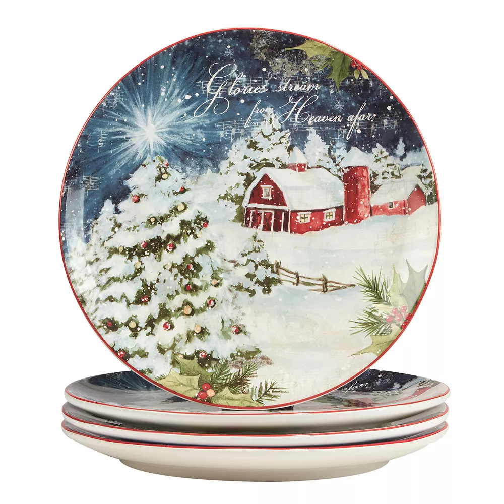 Certified International Silent Night 16-pc. Dinnerware Set 2 Certified International Silent Night 16-pc. Dinnerware Set - Image 2