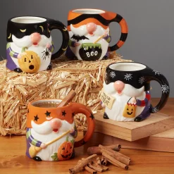 Certified International Halloween Gnomes 4-pc. 3D Mug Set -Certified shop 5830502 ALT