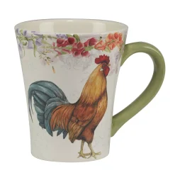 Certified International Floral Rooster 4-pc. Mug Set -Certified shop 6177751 ALT2