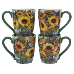 Certified International Sunflower Bouquet 16-pc. Dinnerware Set -Certified shop 6177804 ALT3