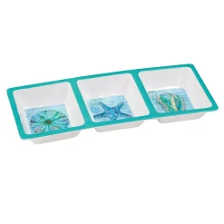 Certified International Serene Seas 3-pc. Melamine Hostess Set -Certified shop 6203556 ALT2